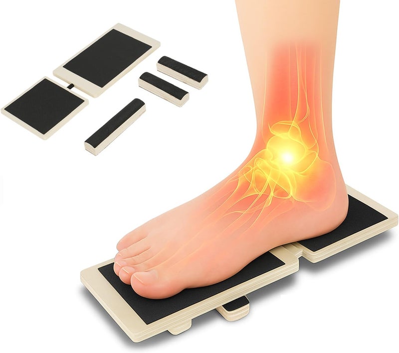 Silbingan Adjustable Balance Board for Ankle & Foot Strength – Single-Leg Stability Trainer for Balance, Mobility, Calf Flexibility & Core Control – Foot Exercise Equipment for Home, Office, Gym & Rehab - Image 1